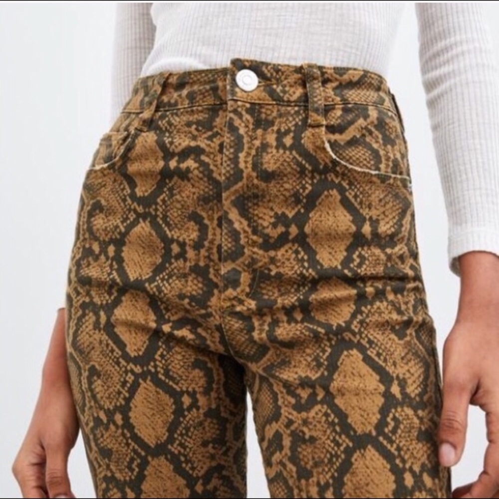 NWT Zara High Rise Skinny Jeans